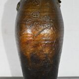 Enamelled Ceramic Vase, signed "Korina", Art Nouveau – 1900