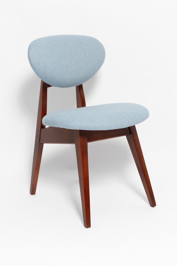 Chaise Champignon Bleue Milieu du Siècle, Type 200/128, par J. Kedziorek, Europe, Années 1960