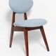 Blue Mushroom Chair Mid-Century, Type 200/128, by J. Kedziorek, Europe, 1960s