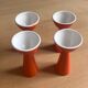 4 coquetiers vintage