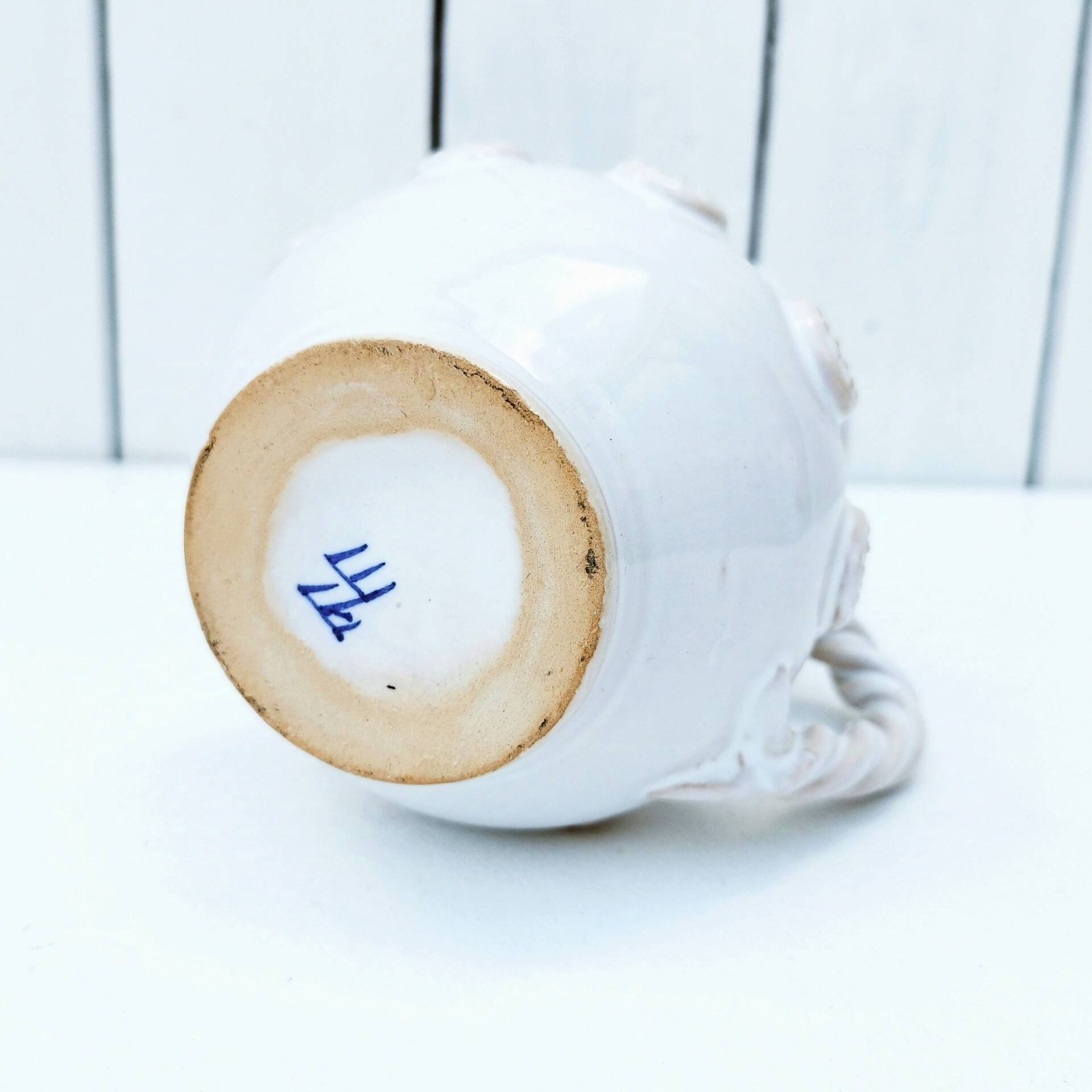 Malicorne ceramic pitcher by Emile Tessier