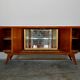 Mid-Century Italian Cherrywood and Walnut Sideboards, 1950s