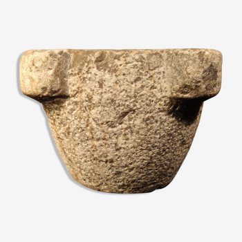 Ancient stone apothecary mortar