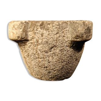 Ancient stone apothecary mortar