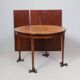 Vintage Scandinavian dining table in Gustavian style – 1960s, Denmark