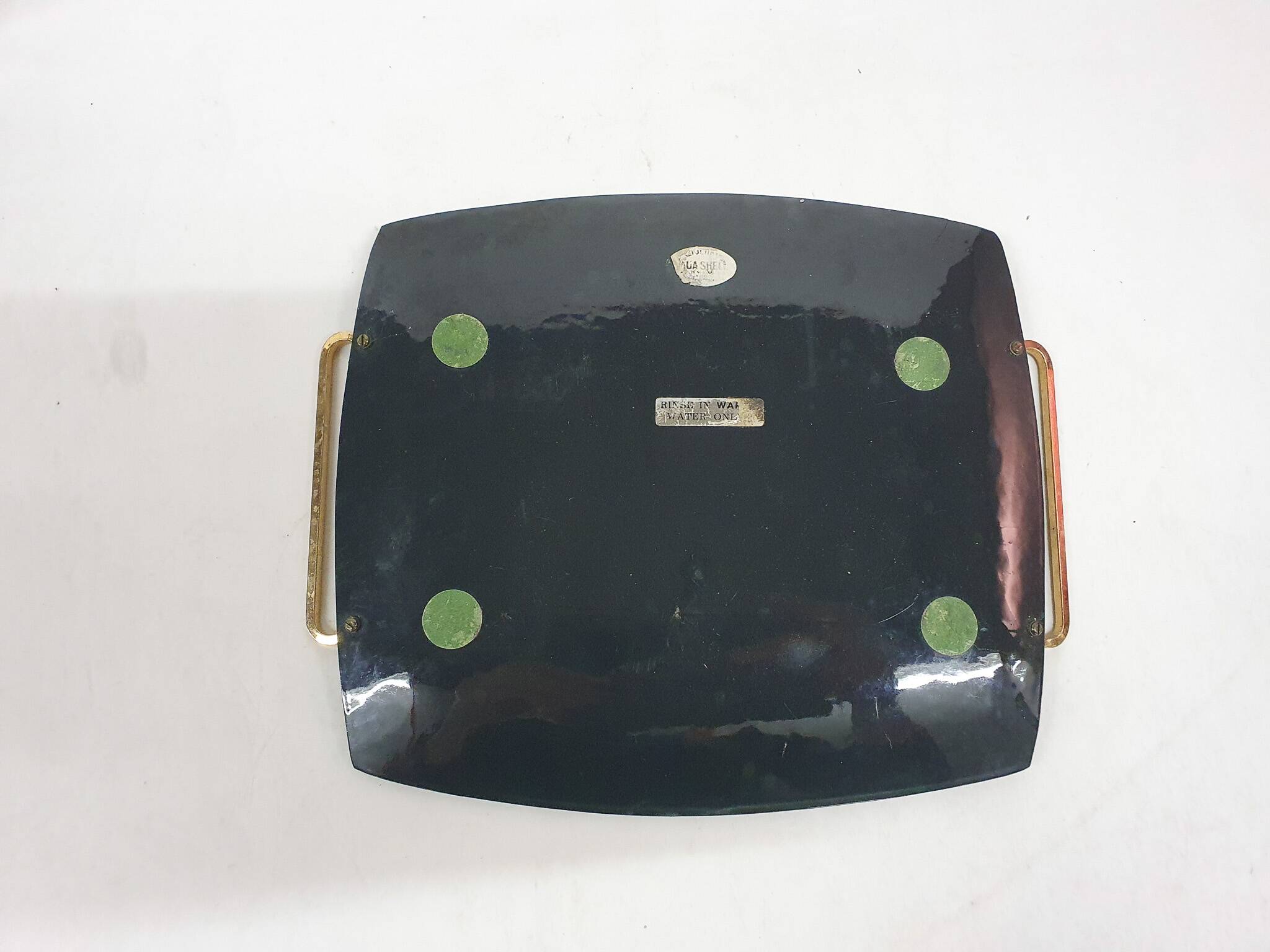 Vintage Salt and Pepper shaker in Paua shell, by Koha, New Zealand 1950's