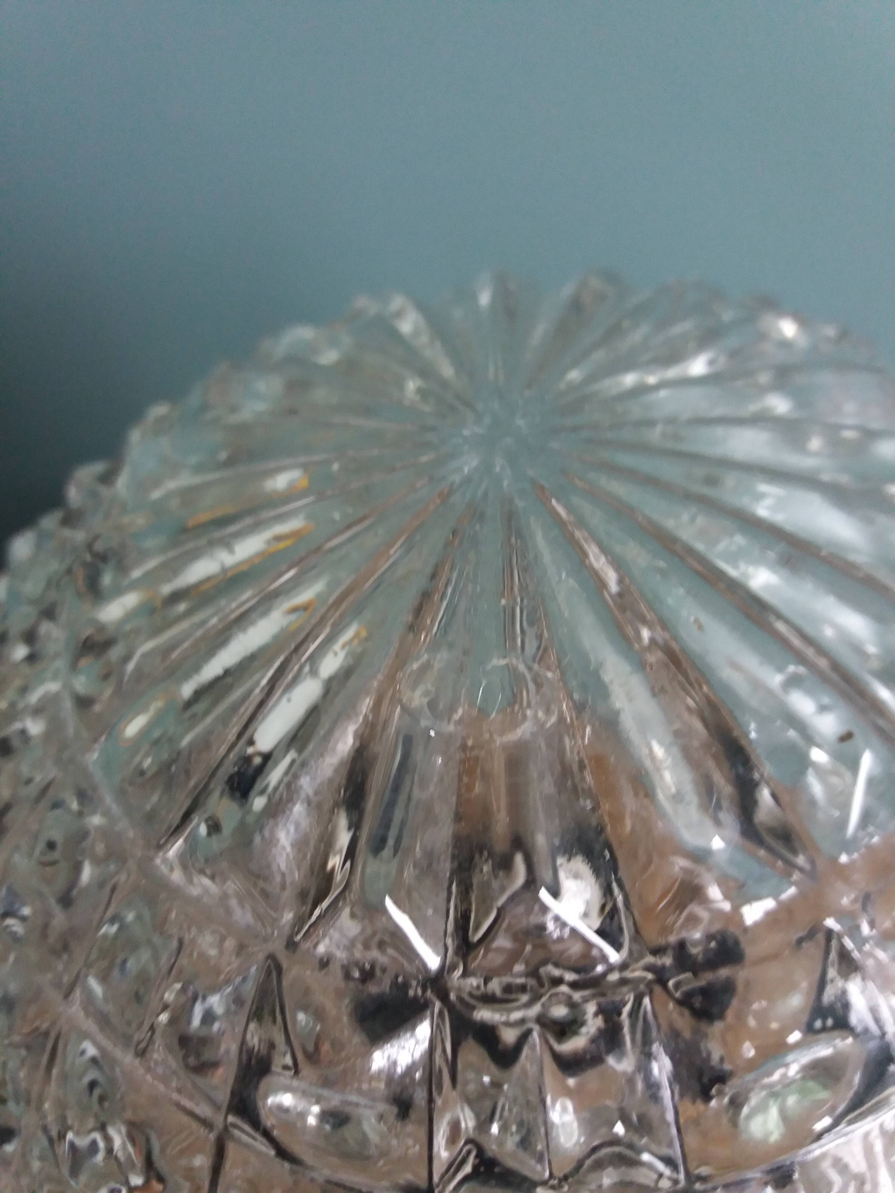 Pineapple glass globe ball lamp