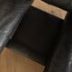 de Sede | Reto Frigg DS 140 sofa, 1980s, black leather & chrome, adjustable headrests