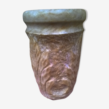Small natural stone vase