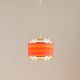 Lampe pendante colorée Targetti Sankey, Italie années 1970