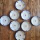 Digoin vintage calotte plates, Mary-Lou