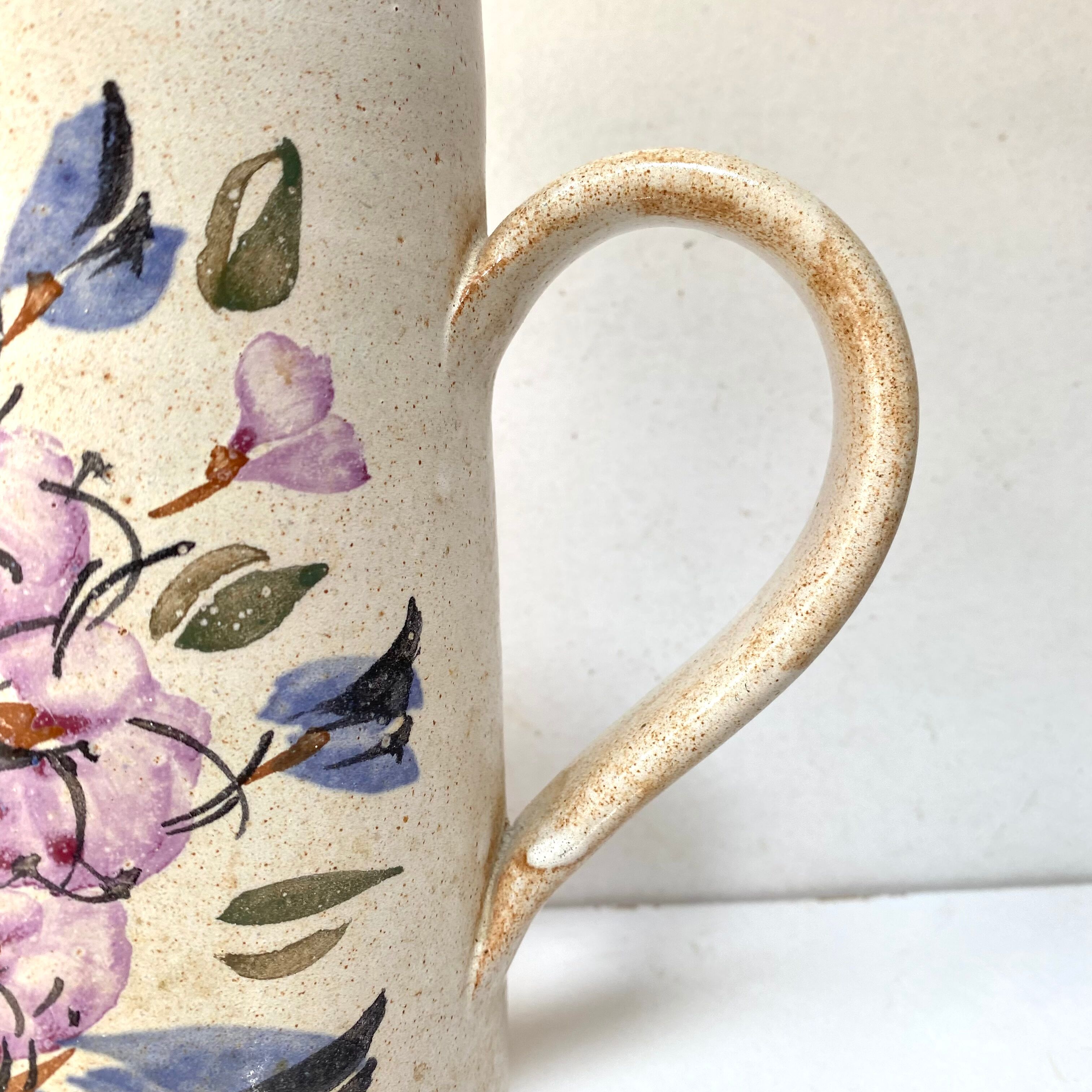 Vintage stoneware pitcher