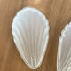 Pair of shell sconces