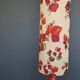 Vintage Space Age lamp 1970 - Red ceramic - Double lighting