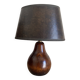 Wood lamp, fabric cable 2M, lampshade