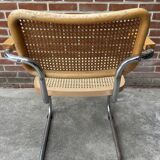 Cesca chair B64 with armrests by Marcel Breuer Design