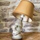 Stoneware lamp by Jean-Claude Séguin - Stoneware from Puisaye