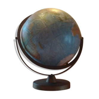 Globe terrestre années 50