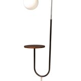 Lighting / Floor Lamps / Art Deco Floor Lamp by Jindřich Halabala for Up Zá