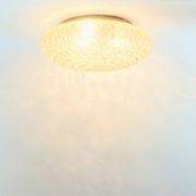 Extra Large Amber Bubble Glass Ceiling Light - H. Tynell for Limburg, 1960s