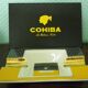 Ashtray COHIBA design, glazed porcelain, Cuba