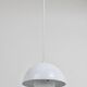 Suspension fleur Verner Panton blanche, Louis Poulsen, Danemark, 1969