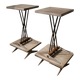 Pair of tables by Jean Prouvé 1938