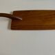 Scandinavian Danish teak surf cheese board 1960