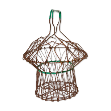Panier à oeufs vintage