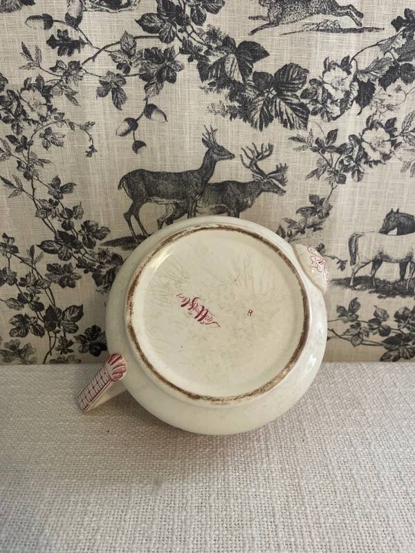 Sarreguemines teapot