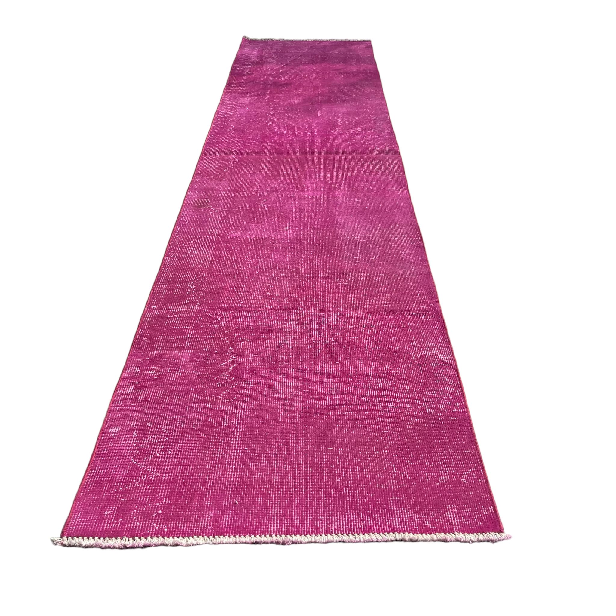 Tapis turc vintage vieilli