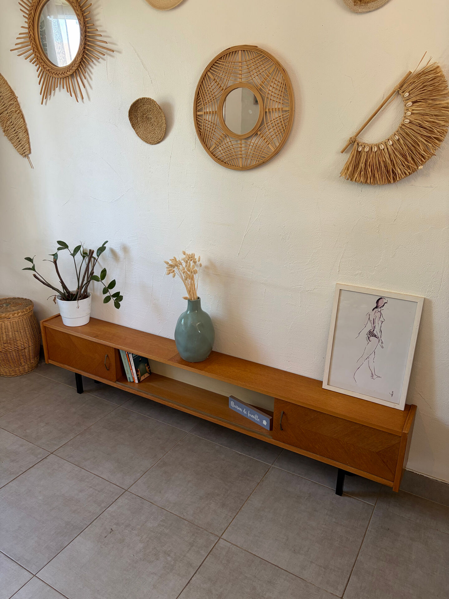 Enfilade basse vintage ( peu profonde )
