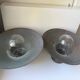 Pair of Danish Vintage Copper Wall Lamps