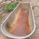 Baignoire ancienne en zinc