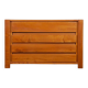 Vintage solid elm chest of drawers, 1980