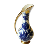 Vase porcelaine Bavière Daphné vrai manteau d'or