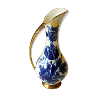 Vase porcelaine Bavière Daphné vrai manteau d'or