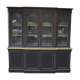 Vitrine patiné noir