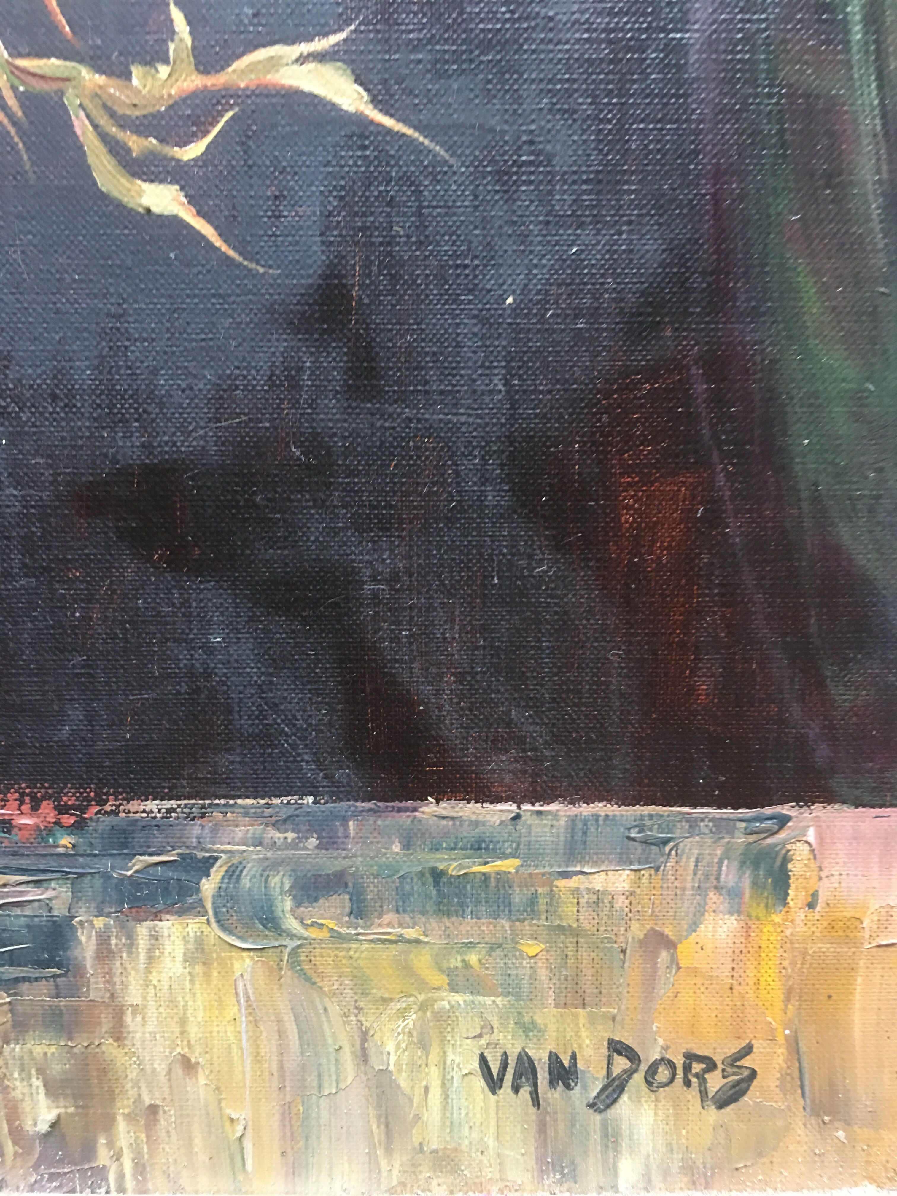 Still life with thistles