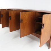 Jacob Hermann for Randers Møbelfabrik sideboard model 2064  248 cm Restored