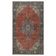 Tapis en laine turc fait main vintage avec design de médaillon