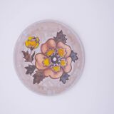 Assiette en céramique de j g picard, france 1960