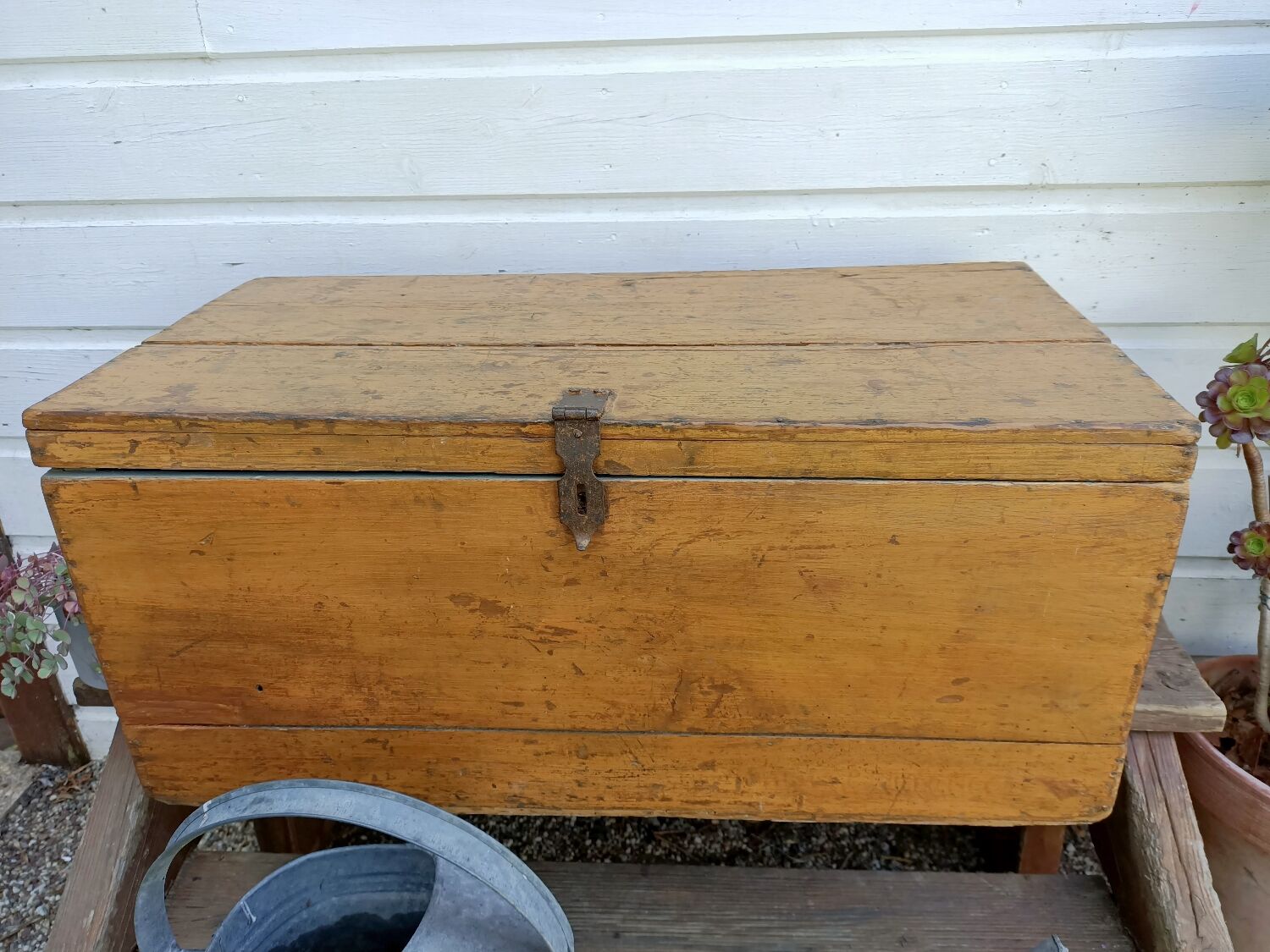 Wooden trunk