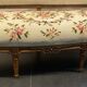 Sofa in walnut with basket shape from the Louis XVI period circa 1780