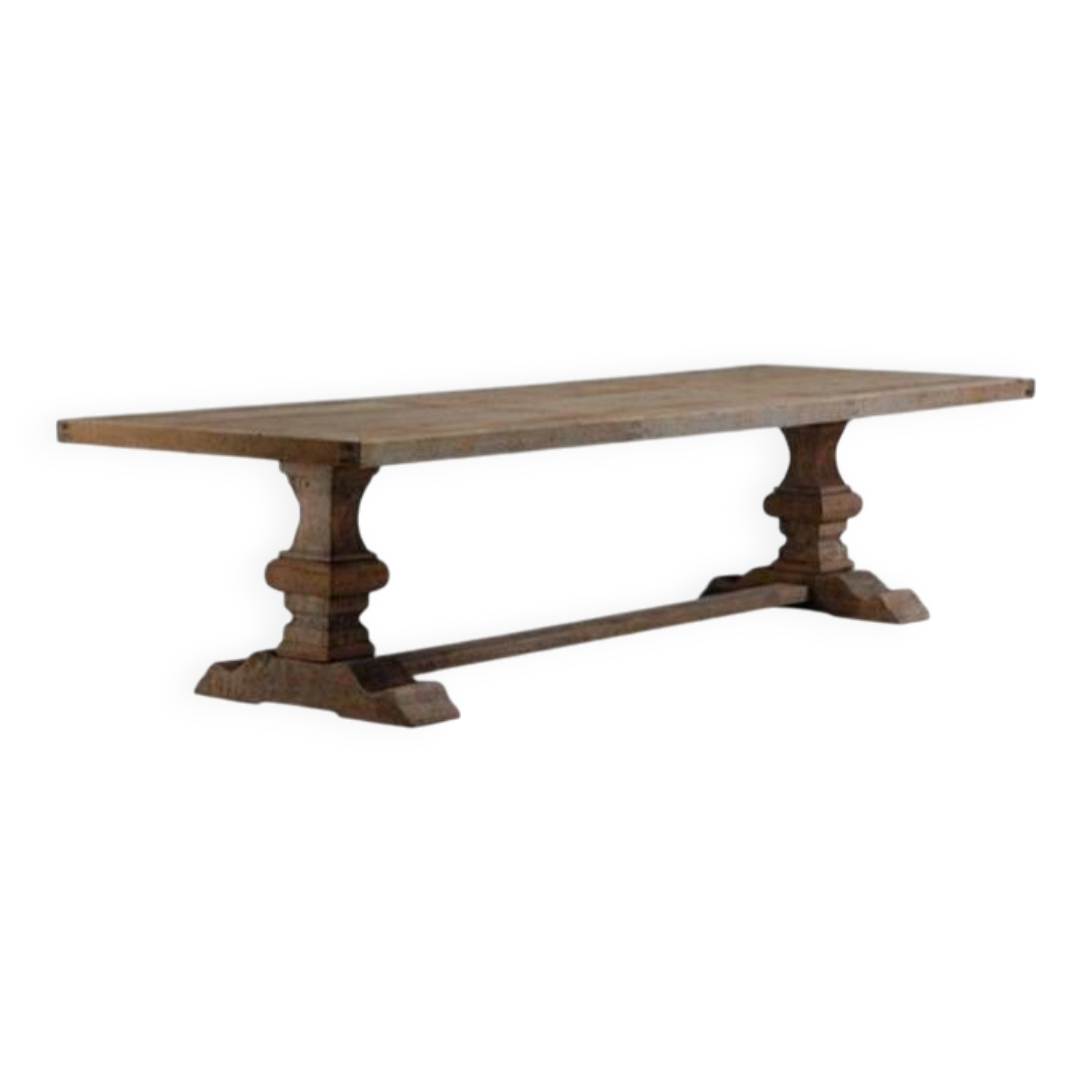 V-lab table in solid wood