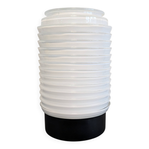 Vase vintage noir et - blanc