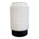 Black and white vintage design vase
