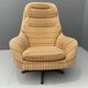 Swivel Armchair for Jitona Soběslav, 1970s, Czechoslovakia