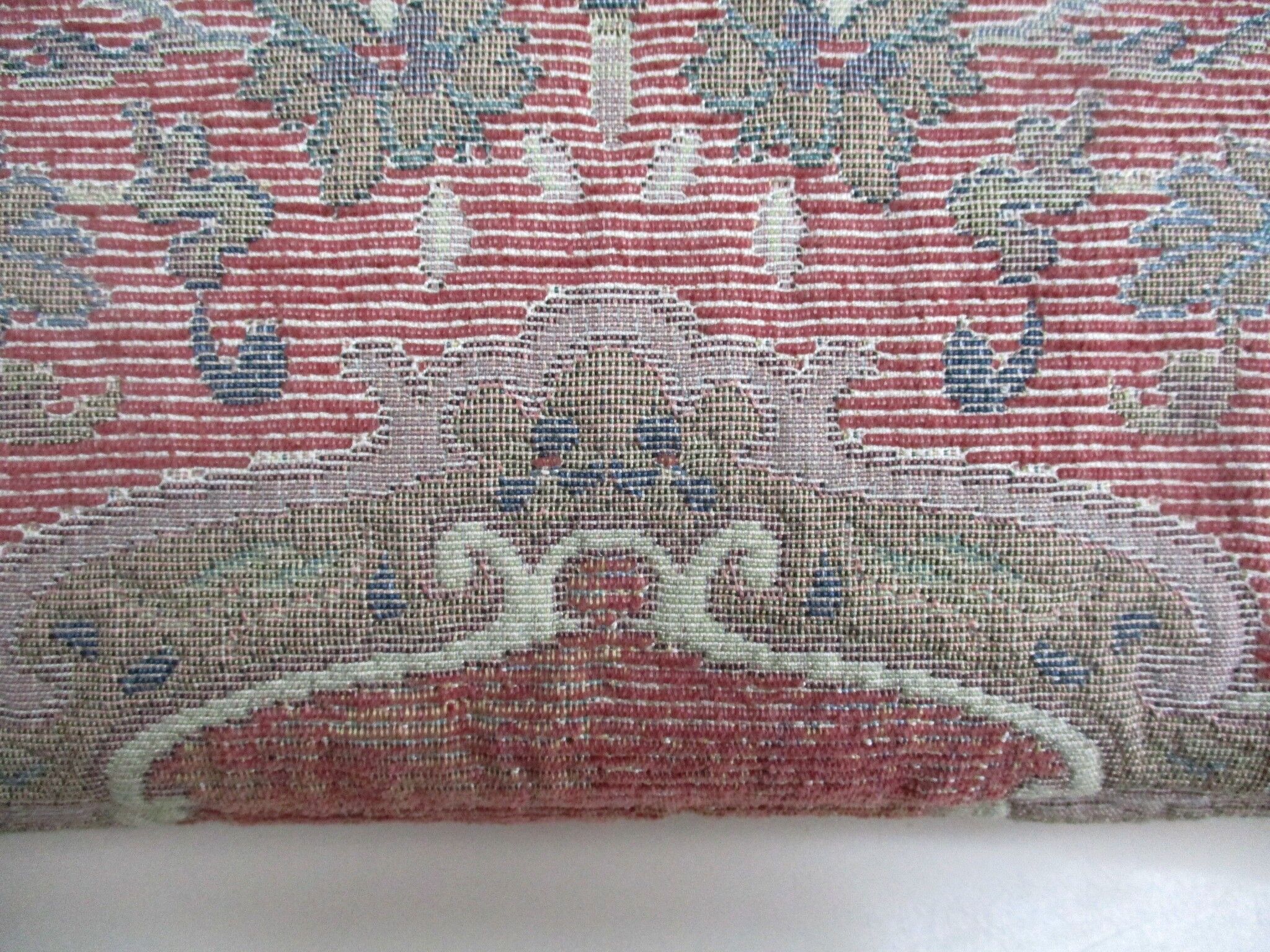 Coussin en tapisserie d'ameublement
