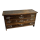 Antique 1903 French wedding chest trunk coffer, 1903 France.